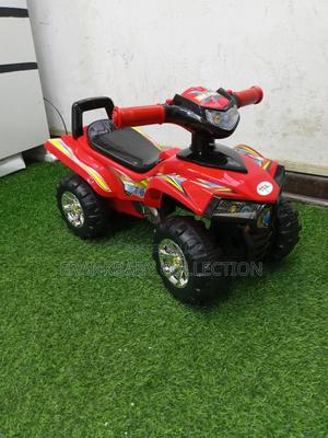 Red Modern Ride on Car - main view