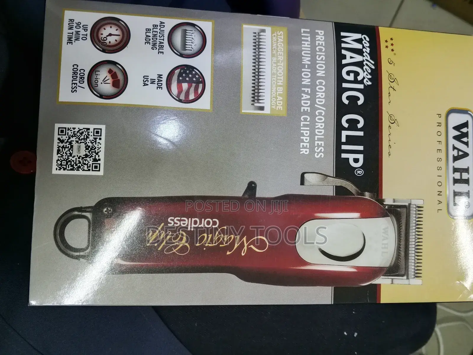 Cordless Magic Clip Wahl