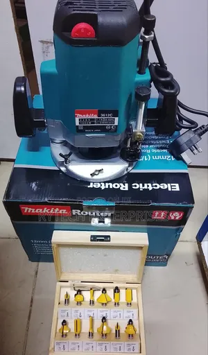 Electric Wood Router+ Router Bit Set 12pcs
