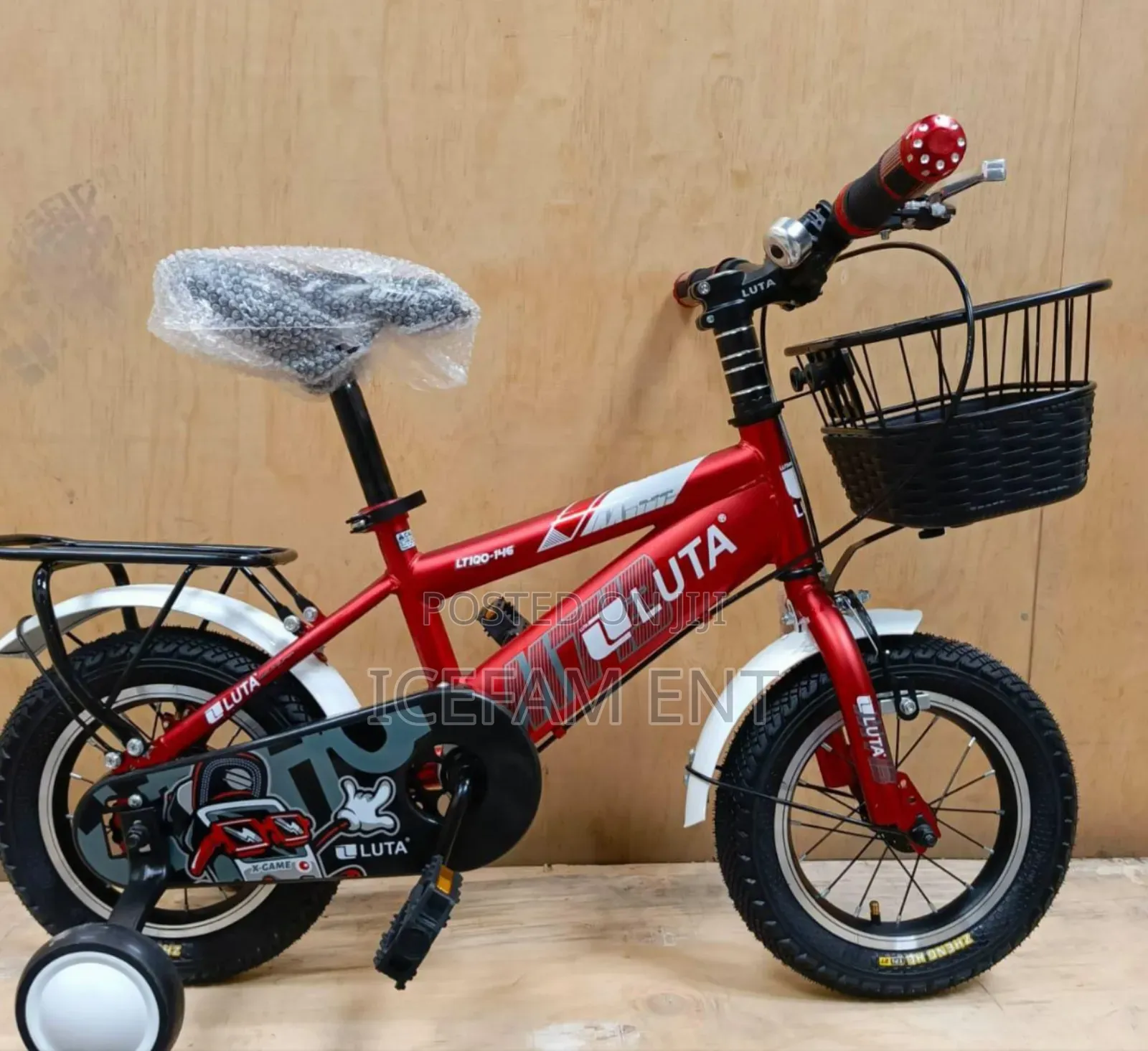 Luta Bike Size 20 With Back Seat