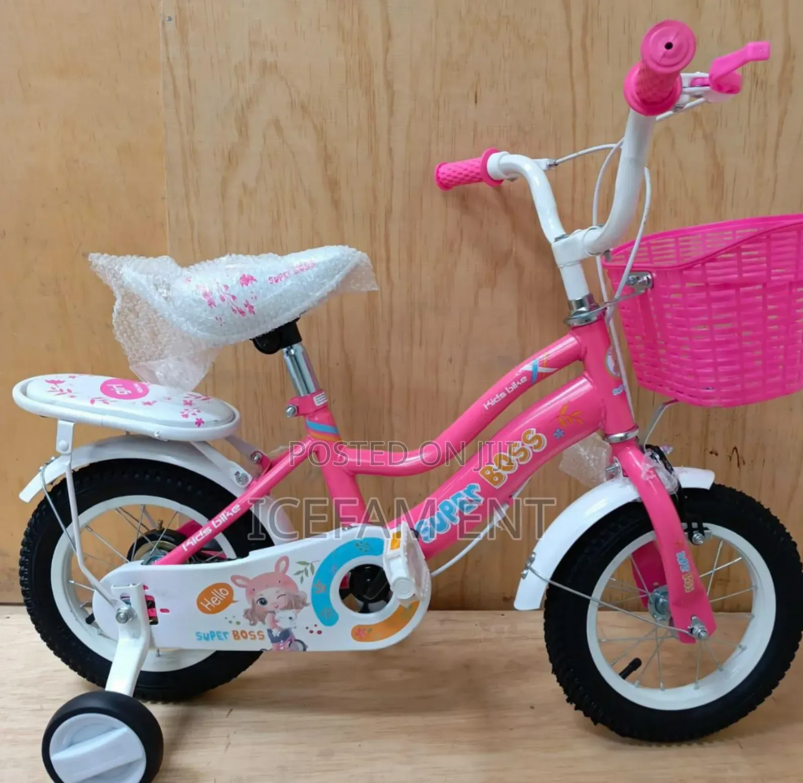 Super Boss Size 12 Girls Bike