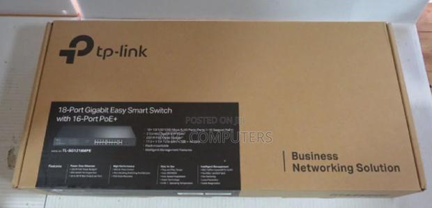 Tp-Link Tl-Sg1218mpe 18-Port Gigabit Easy Smart . - main view