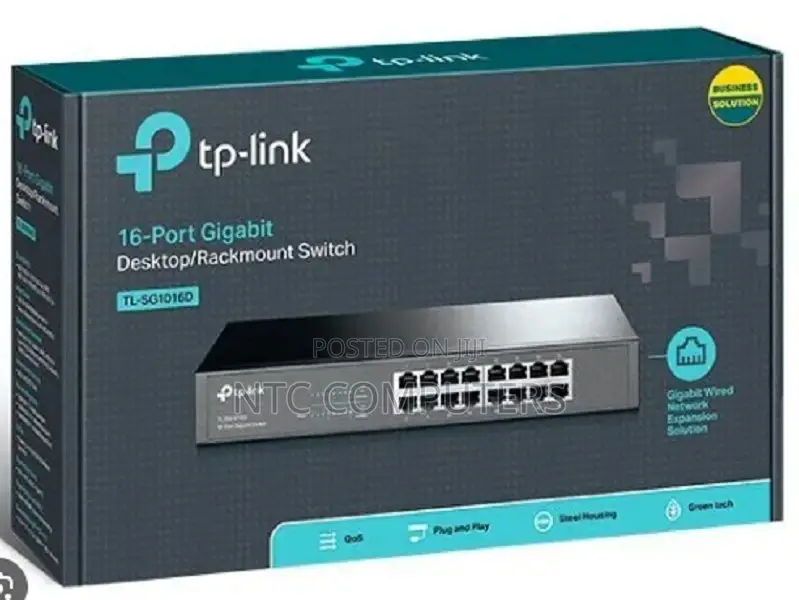 Tp-Link Tl-Sg1016d 16-Port Gigabit Switch