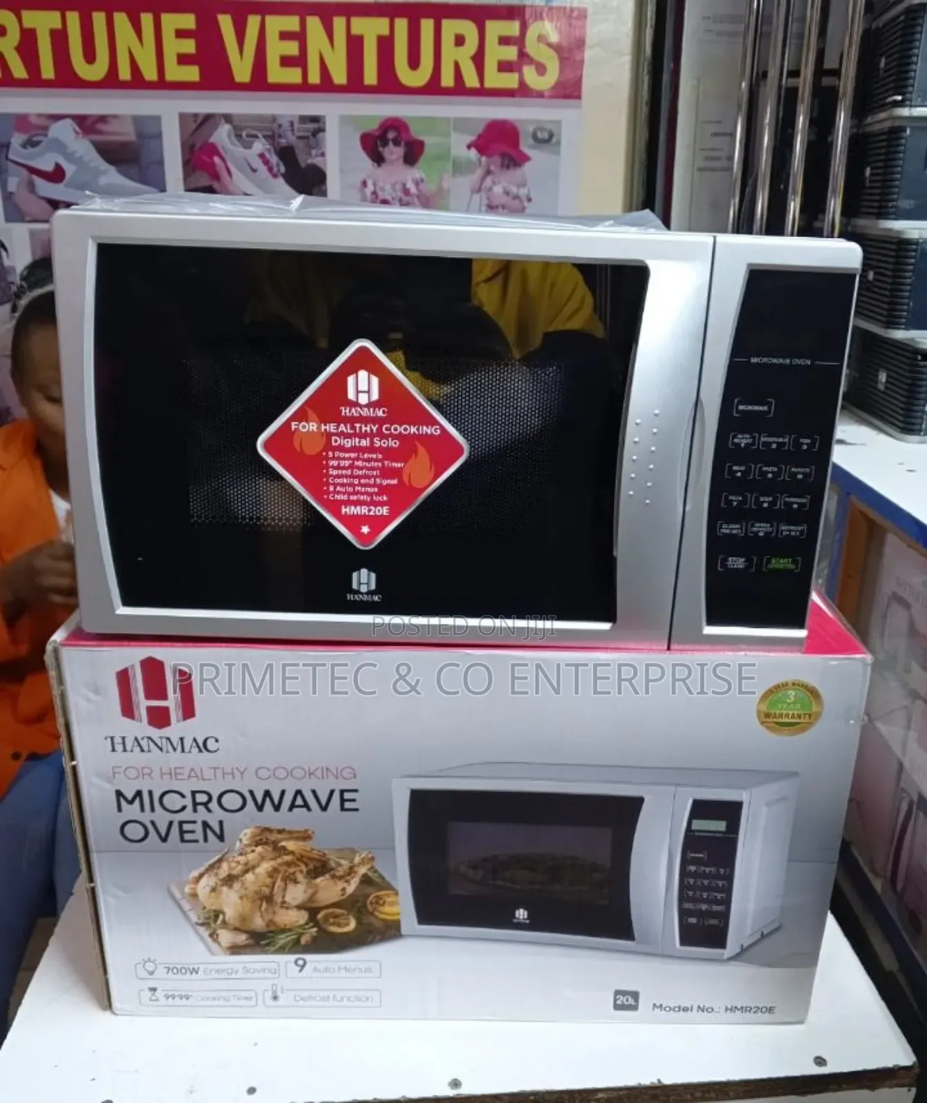 20 Litres Hanmac Digital Microwave