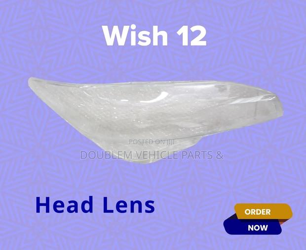 Headglass/Headlens Toyota Wish 2012