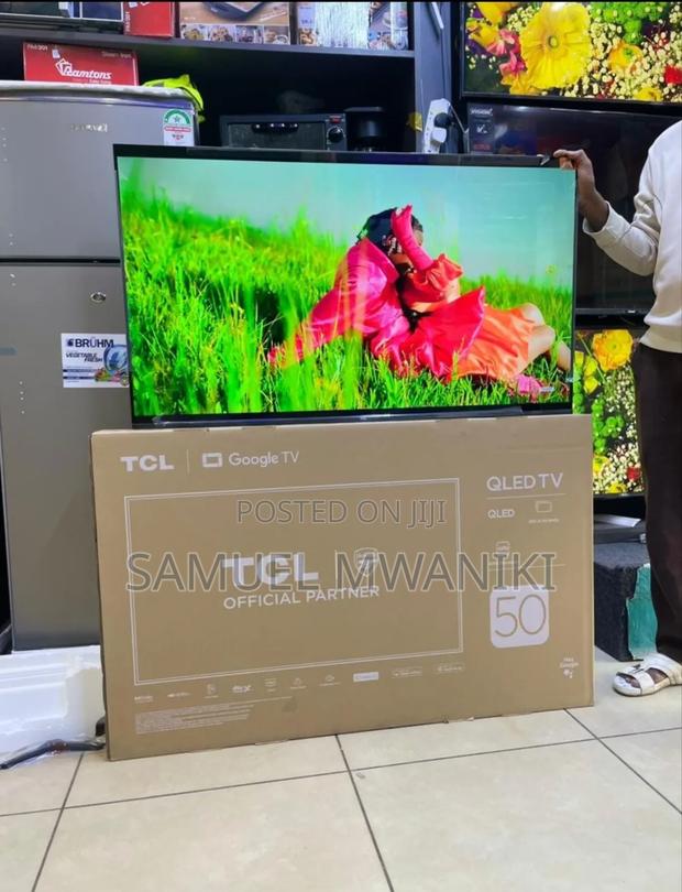 TCL 50" Qled T6c Google Tv 120hz VRR Aipq Hdr10+ Memc Dolby