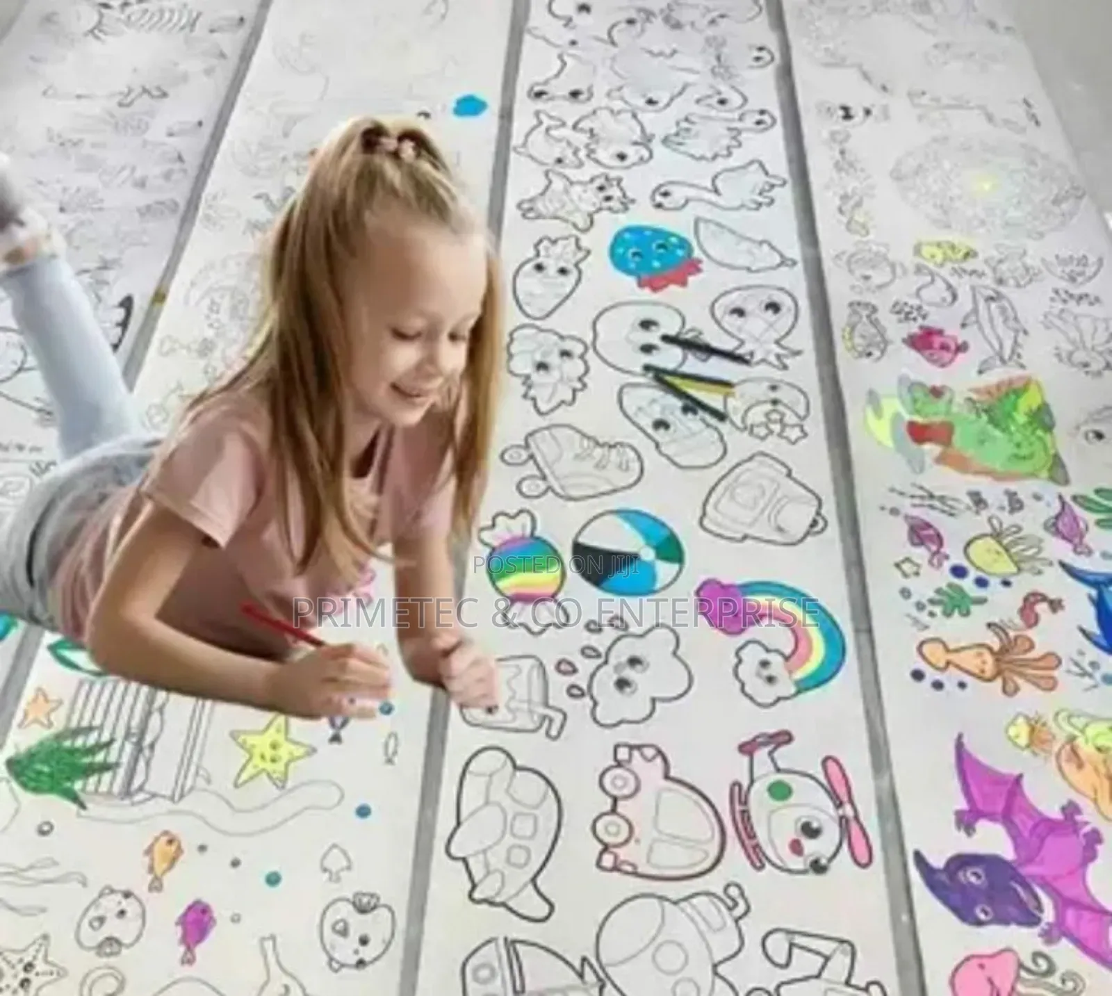 Kids Drawing Roll Coloring Paper