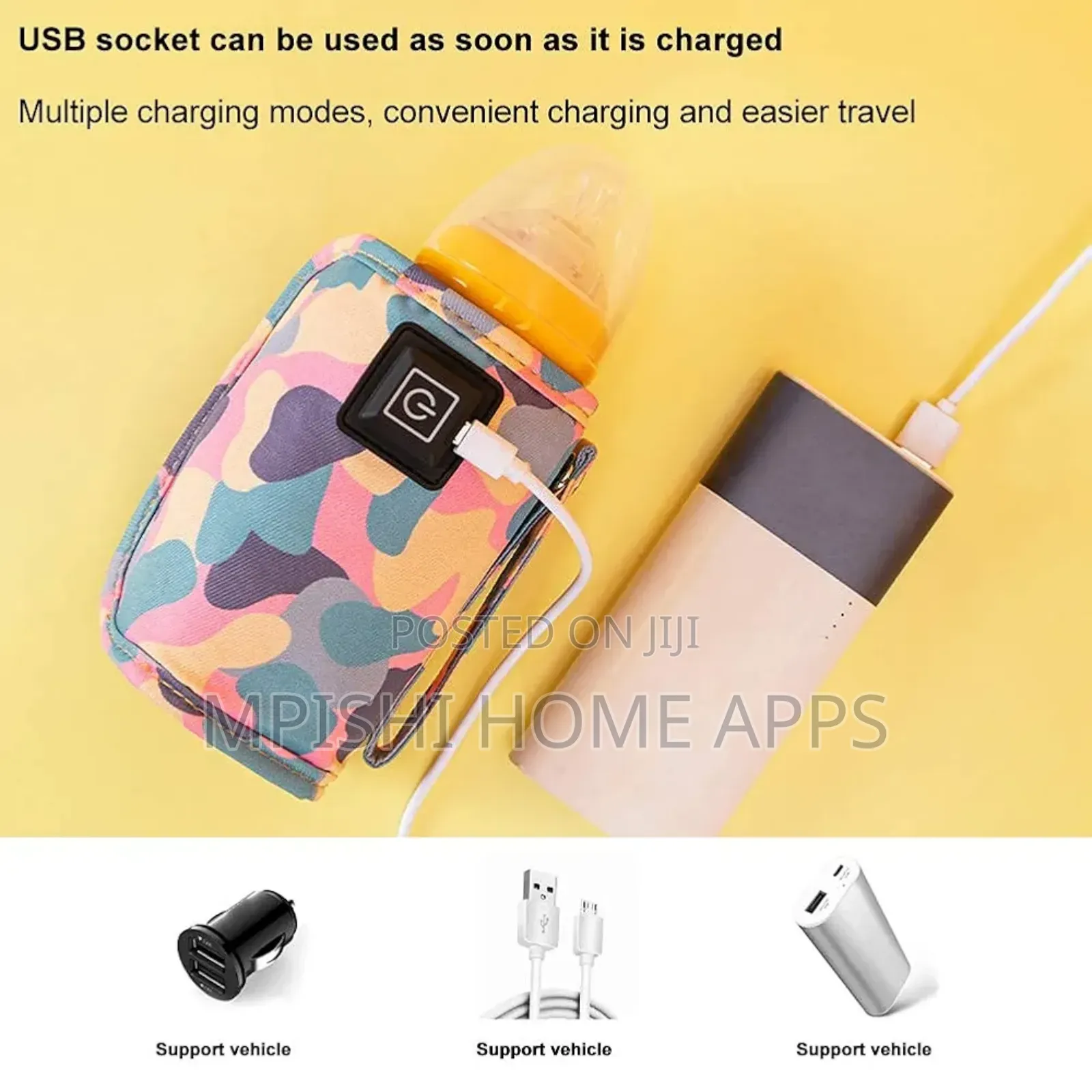 Intelligent 3 Temperature Control Mini Bottle Warmer Bag