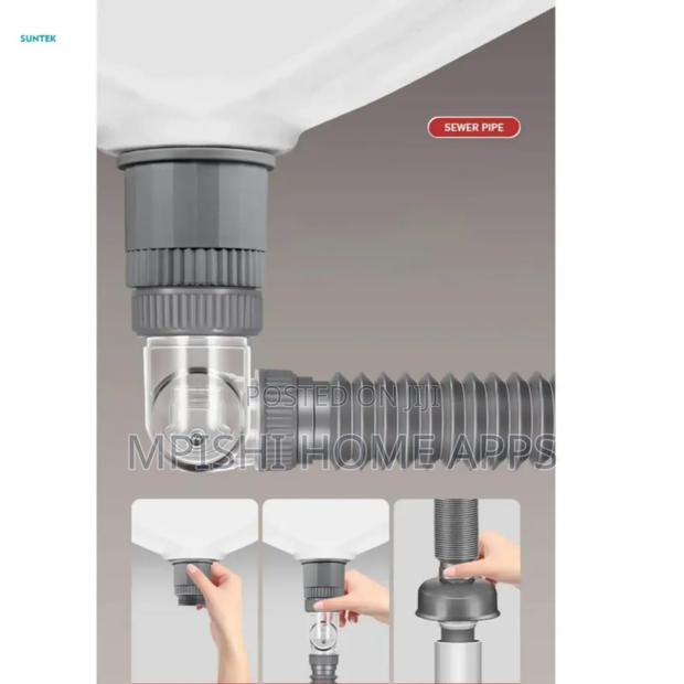 Space Saving Sink Drain Magic Bend - main view