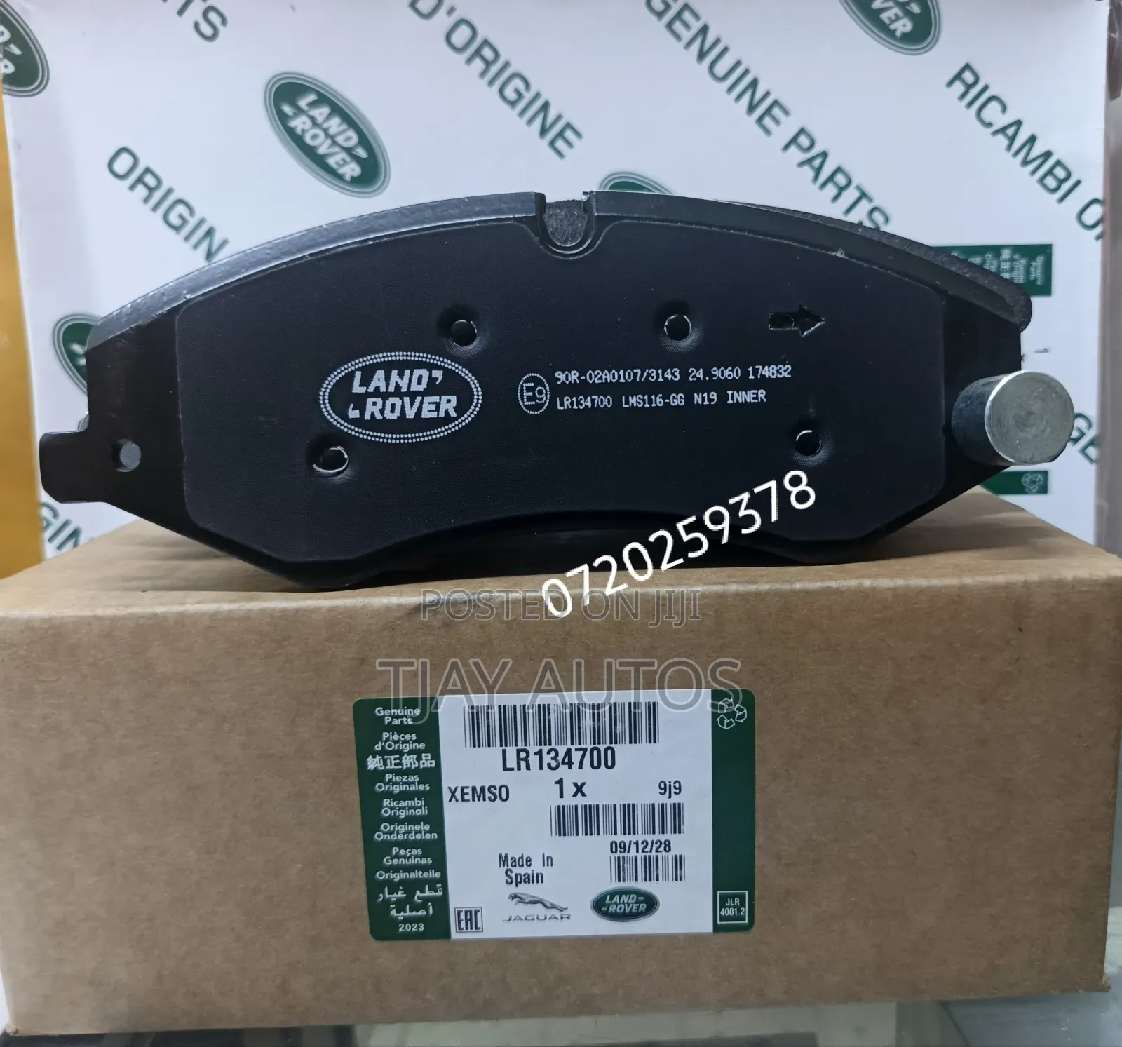 Genuine Land Rover Range Rover Sport Lr4 Front Brake Pads