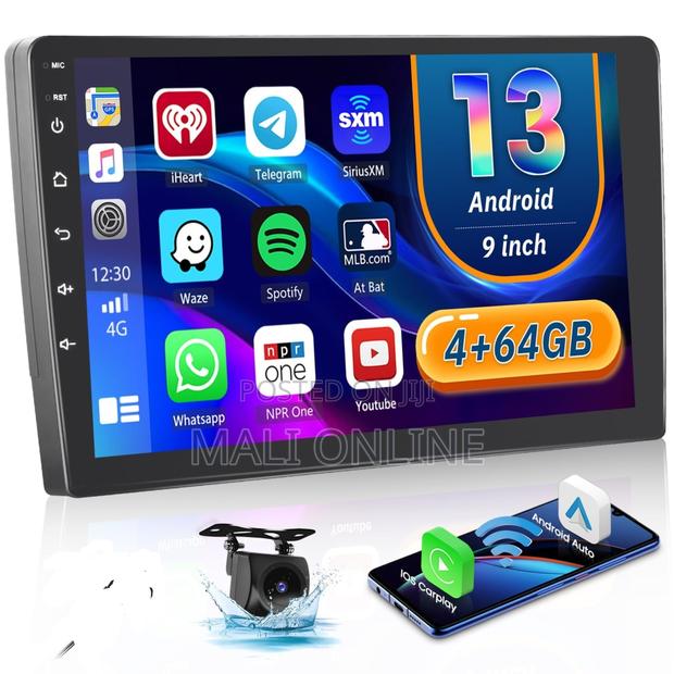 9-inch Android Car Stereo Double Din Radio 4gb+64gb