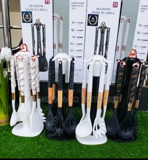 7pcs Silicone Spoon Set Available