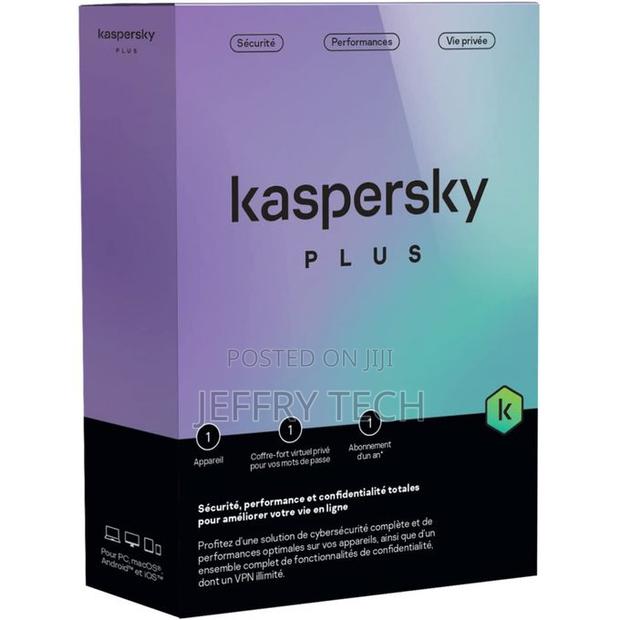 Kaspersky Antivirus Plus (Equivalent to Internet Security 1 - main view