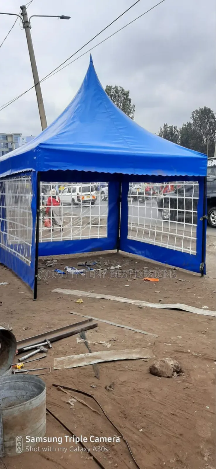 3 by 3 PVC Made Gazebo (A-Plus)