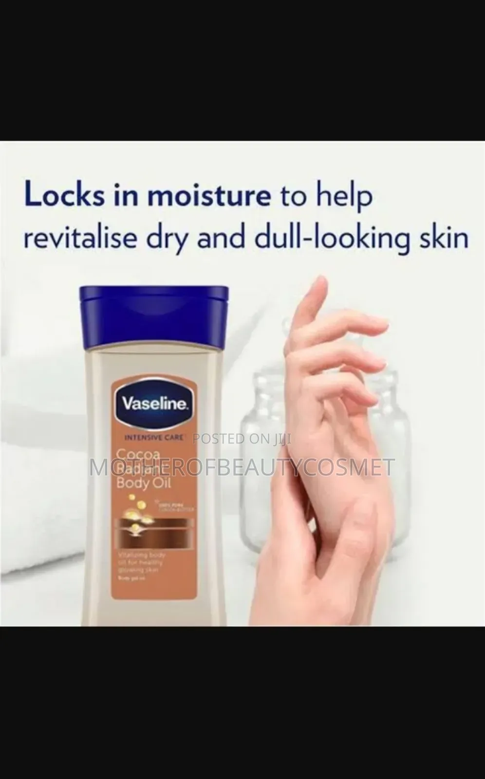 Vaseline Cocoa Butter Radiant Gel Oil