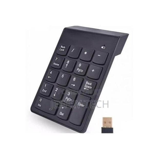 Mini Usb 2.4g Wireless Numeric Keypad, 18 Keys, Mini Numeric - thumbnail 2