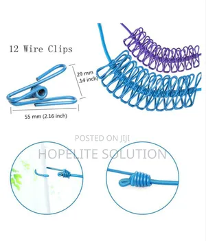 3.4 Stretching Cloth Line With Pegs
