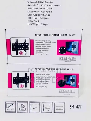 Tilting Led/LCD/ Plasma Wall Mount 
15_55 Inch