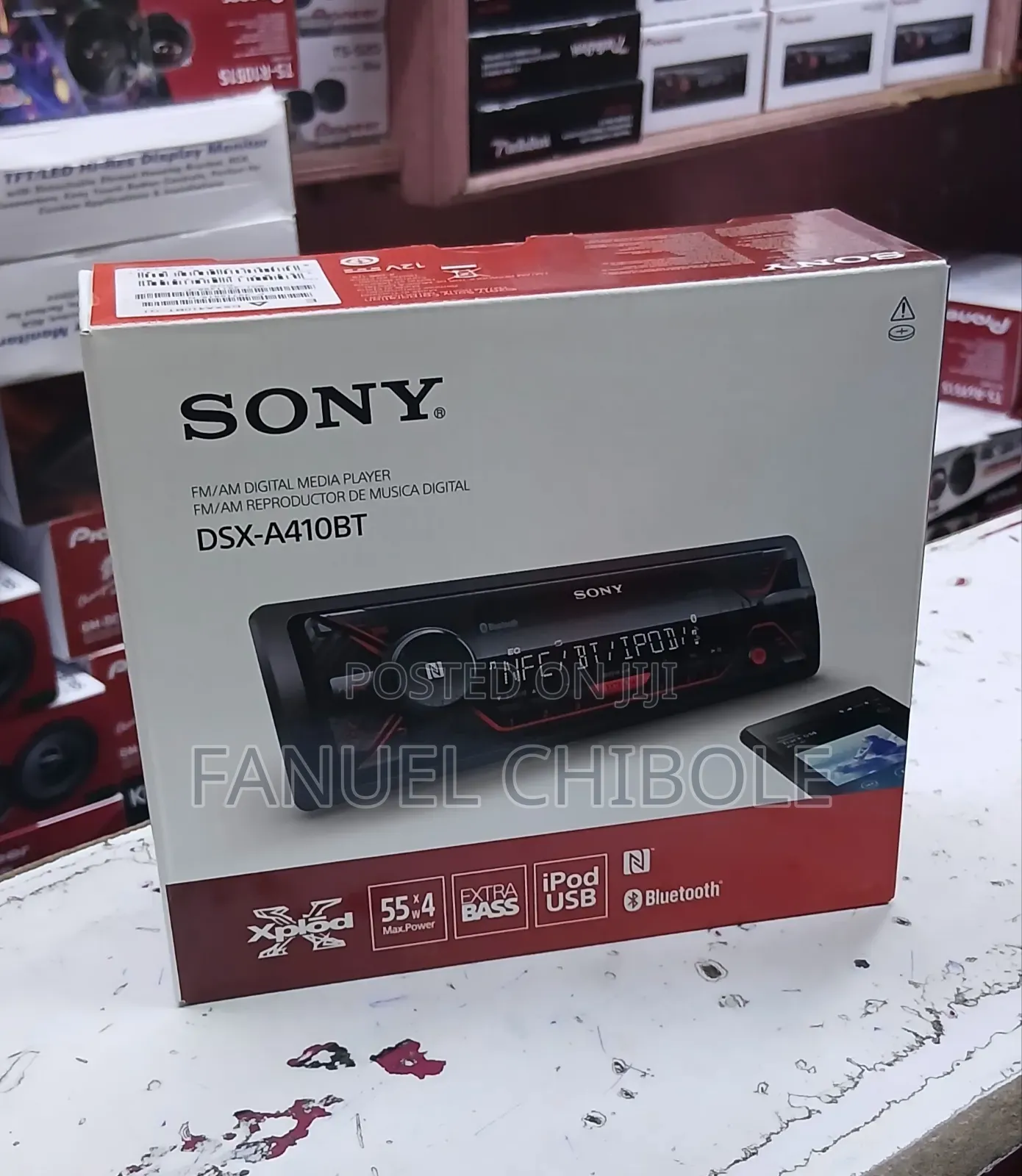 Sony Car Radio With Usb/Bluetooth/
