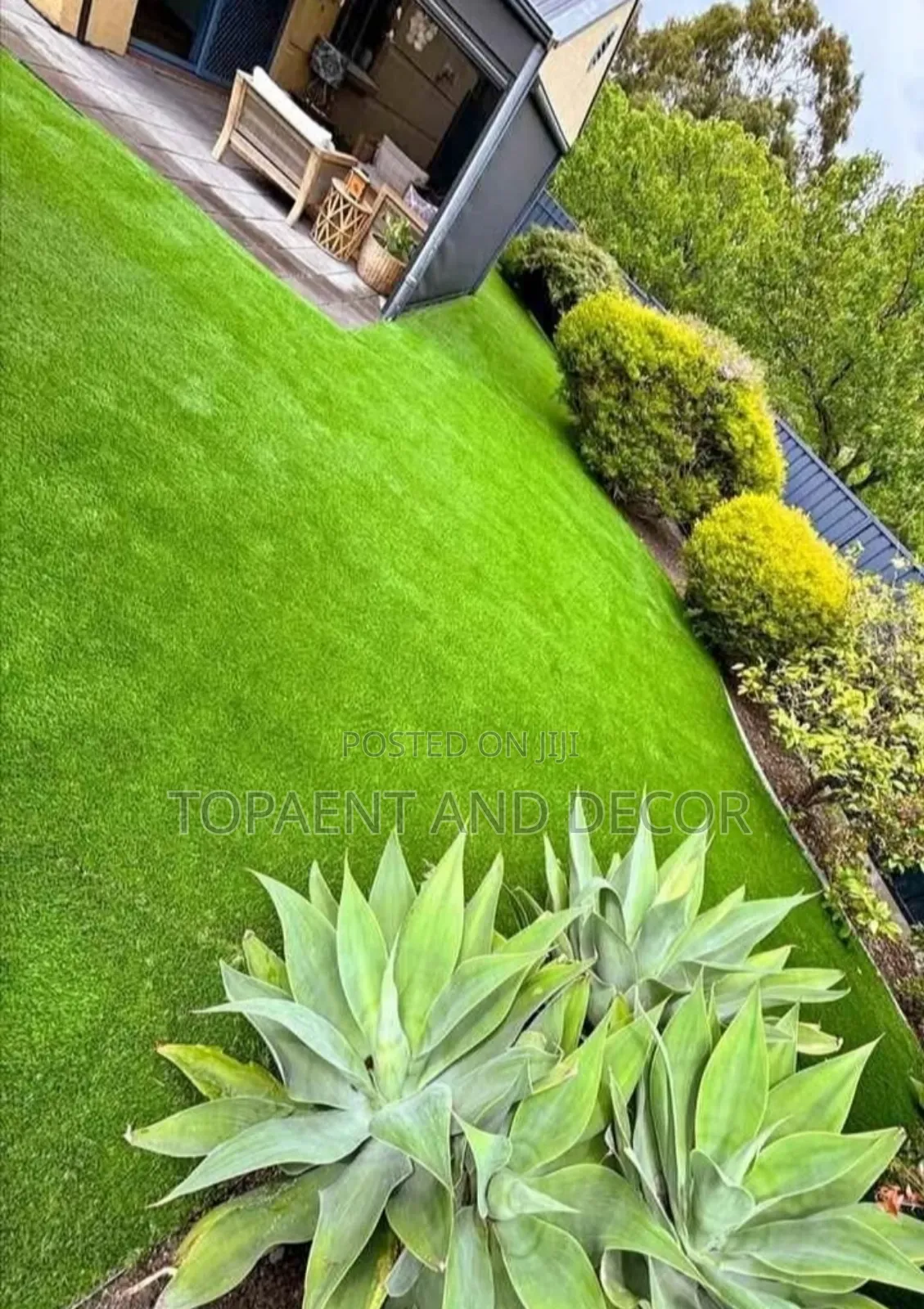 Drainage Backing Grass Carpet No Water Logs