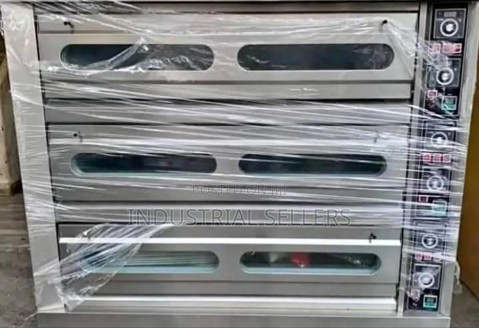 Industrial 3 Deck 9 Trays Electric Oven