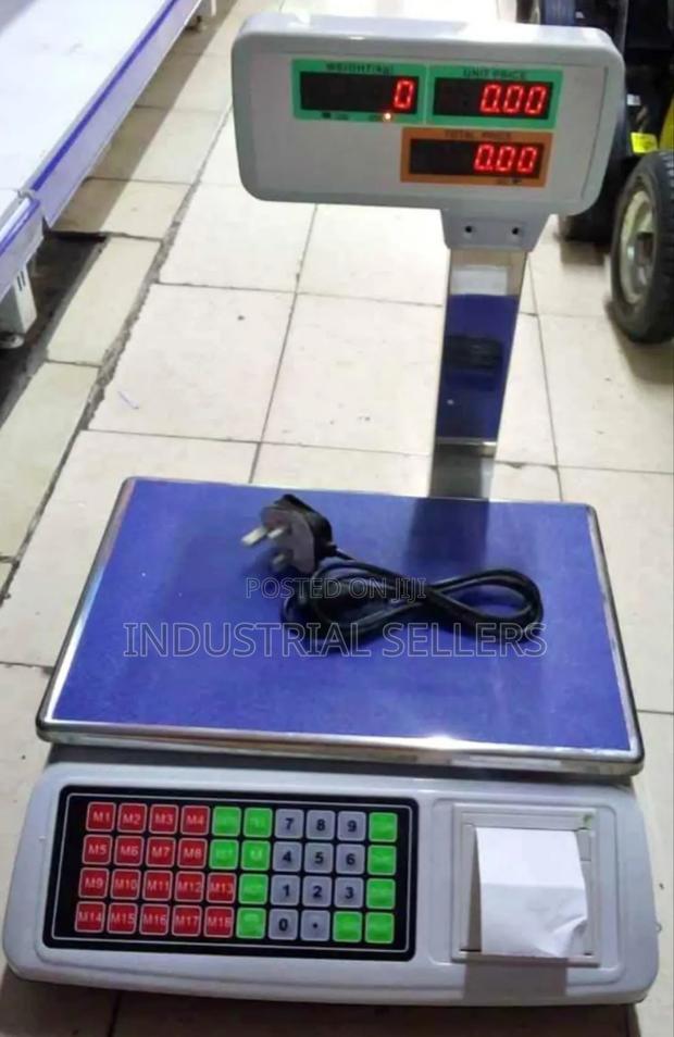 Digital Receipt Scale - main view