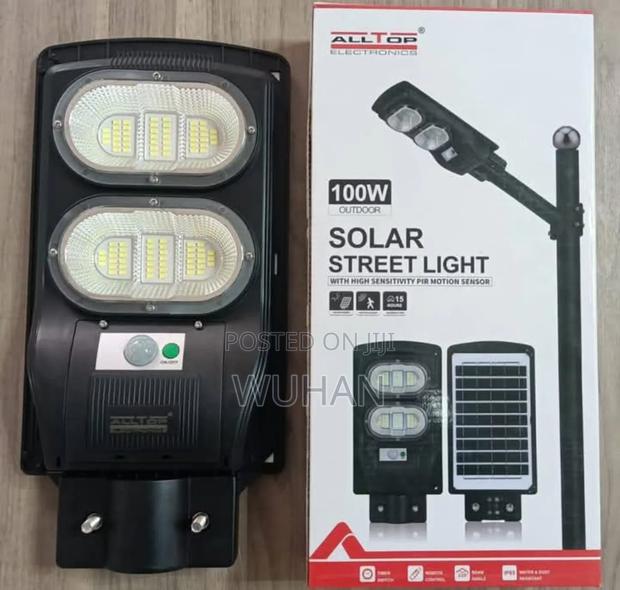 Altops 100 Watts Automatic Solar Street Light 1year Warranty