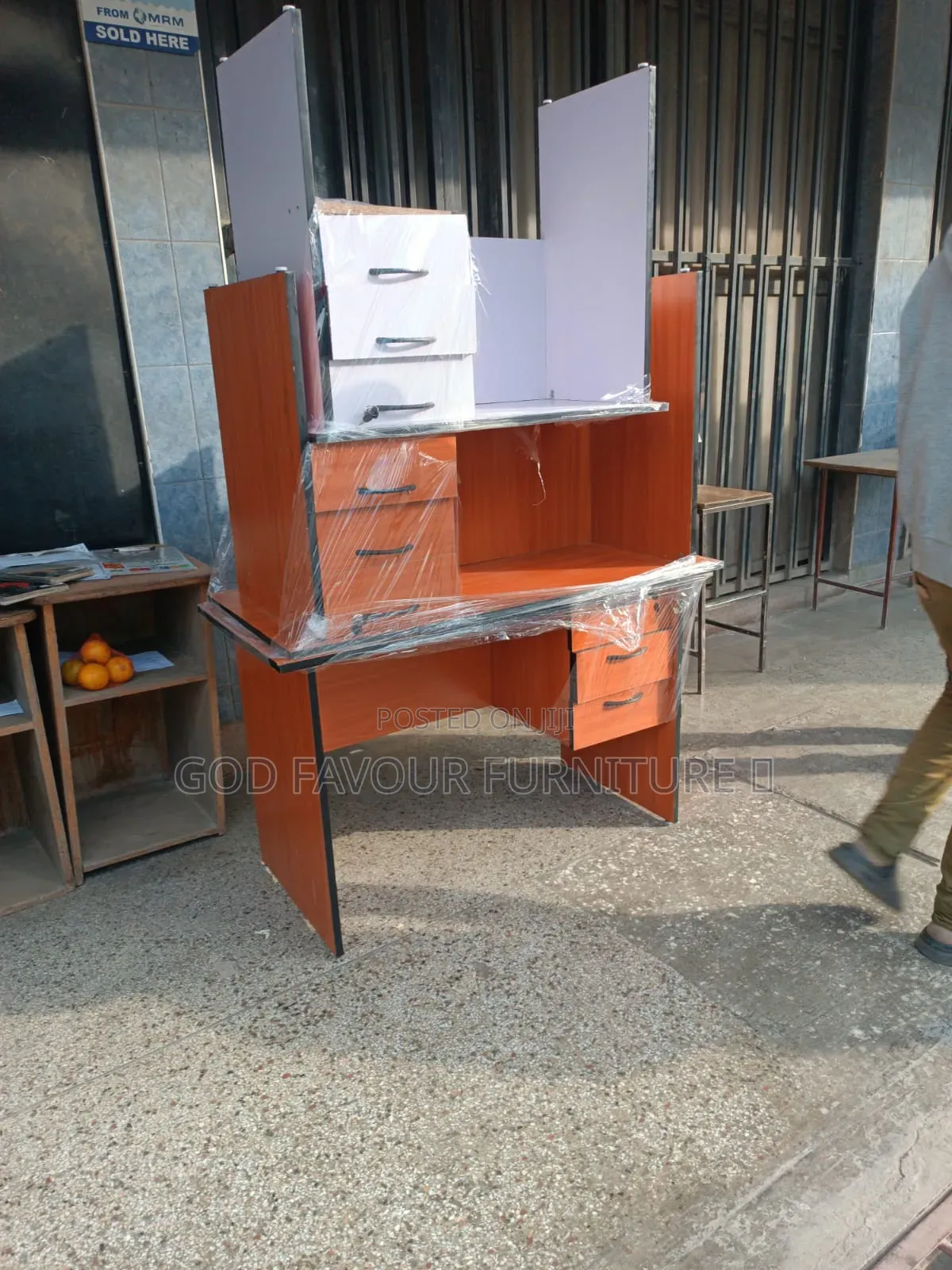 1.2m Quality Brand New Walnut Office Desk Qnj7