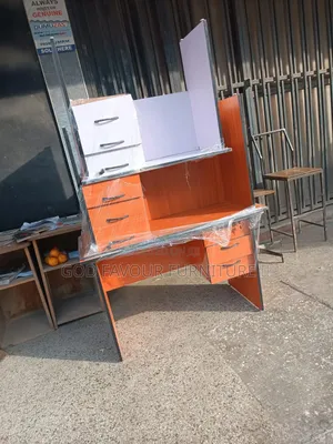 Quality Generic 1.2m Office Desk With Drawers Az4xf