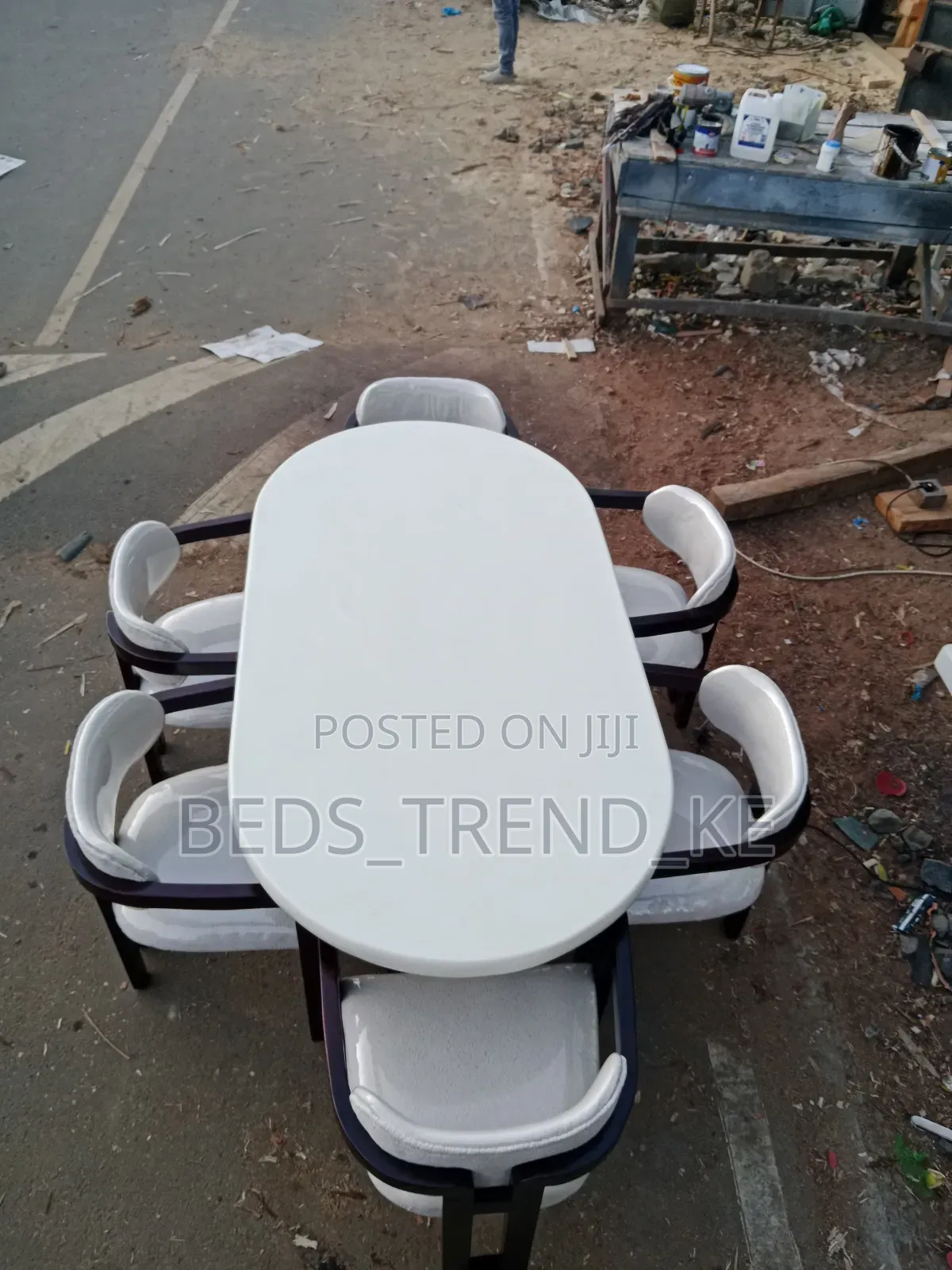 White Dinning Table