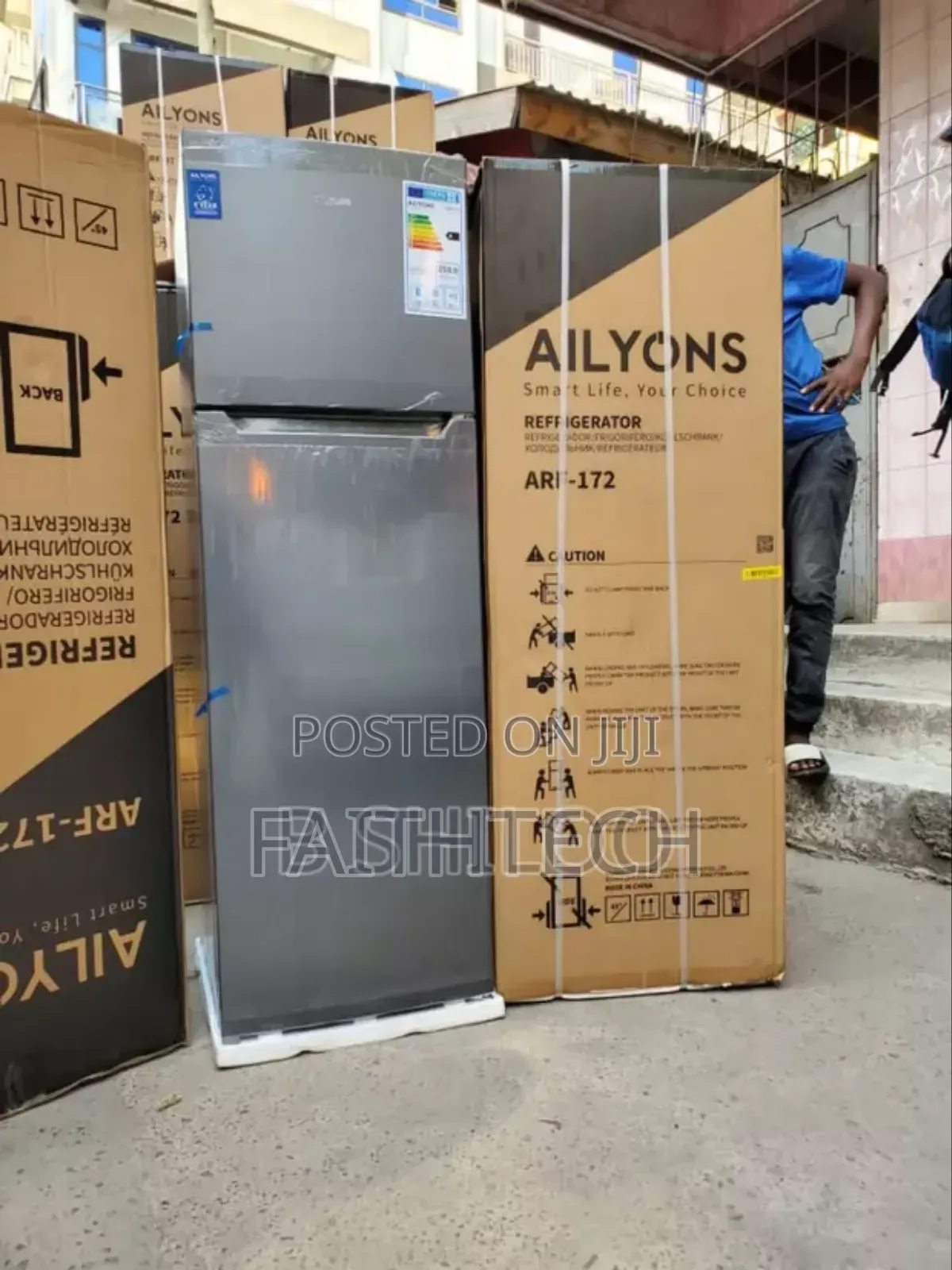 168litres Double Door Ailyons Refrigerator