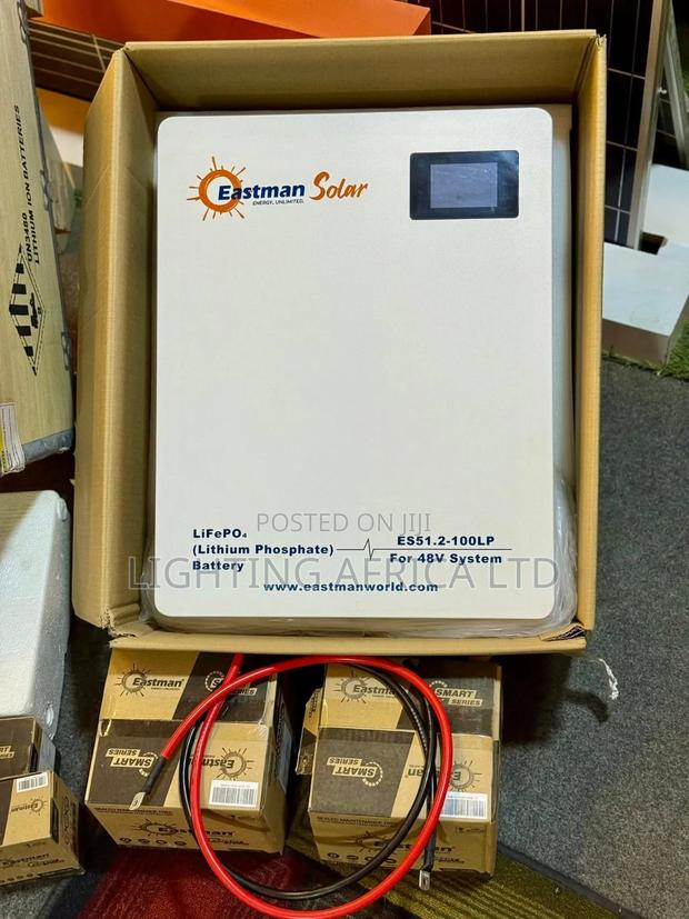 Brand New 5.12kwh-48v Eastman Lithium Ion Lifepo4 Battery 8000 Cycle - main view