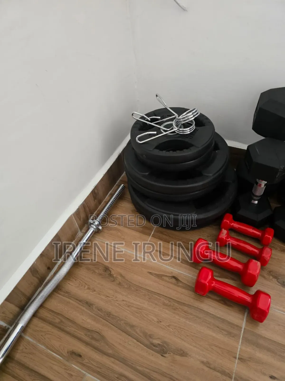 Black Olympic Weight Plates