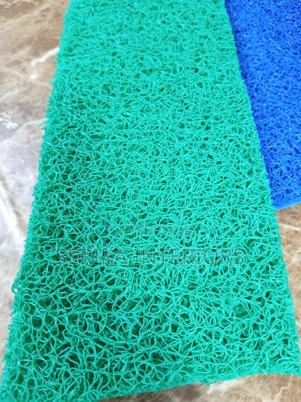 Green Anti Slippery Mats Spaghetti Environmental Friendly