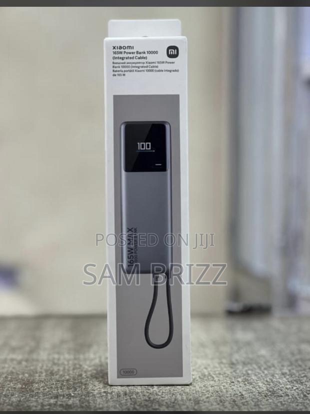 Xiaomi 165w Power Bank 10000(Integrated Cable)