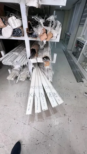 Double Aluminum Curtain Rods Environmental Friendly