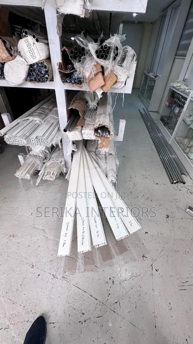 Double Aluminum Curtain Rods Environmental Friendly