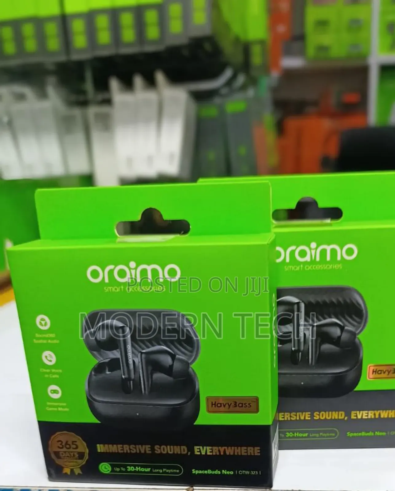 Oraimo Spacebuds Neo True Wireless Earbuds 30hrs Playtime