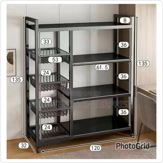 Strong Multipurpose Kitchen Rack - main view