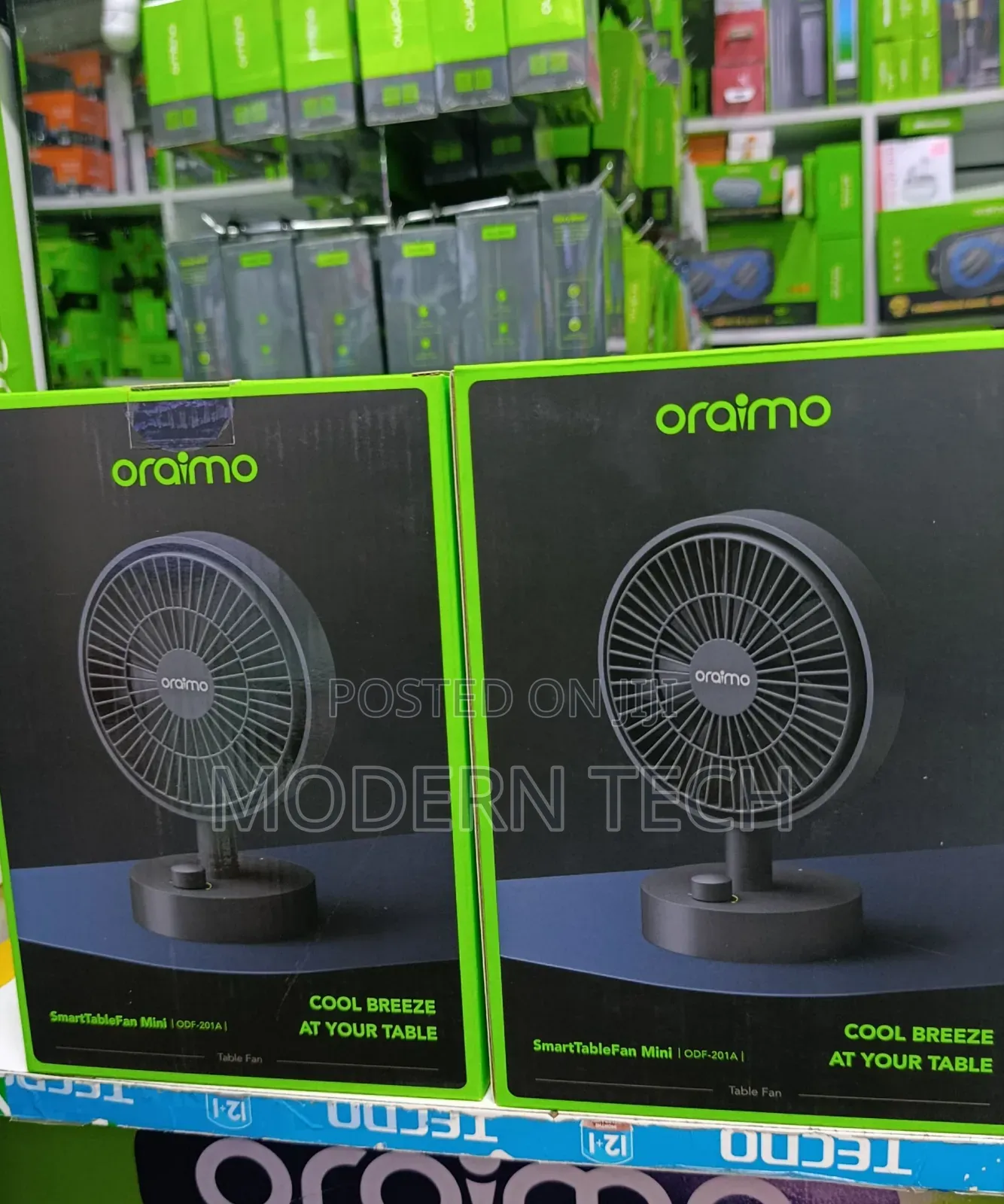 Oraimo Smarttablefan Table Fan