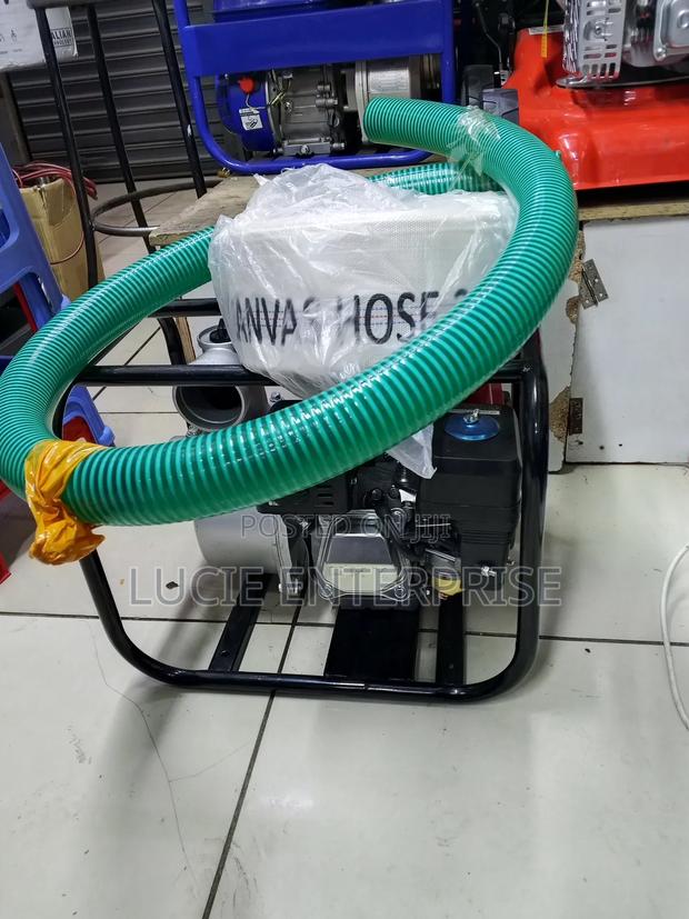 Honda Water Pump+ Canvas Delivery Pipe + Suction 3inch - thumbnail 2