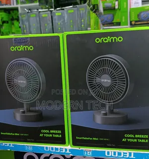 Oraimo Smarttablefan 5w Table Fan Odf-201a