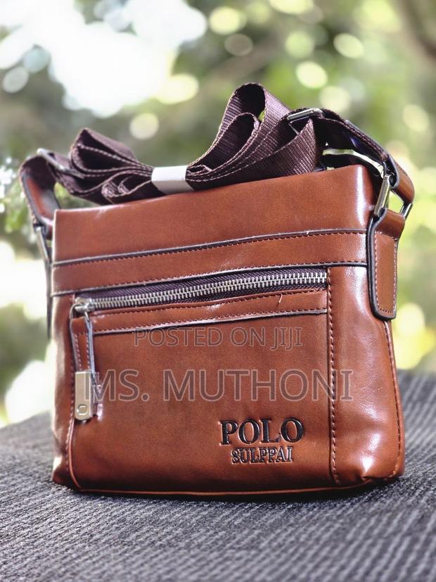 Polo Leather Shoulder Bag - thumbnail 4