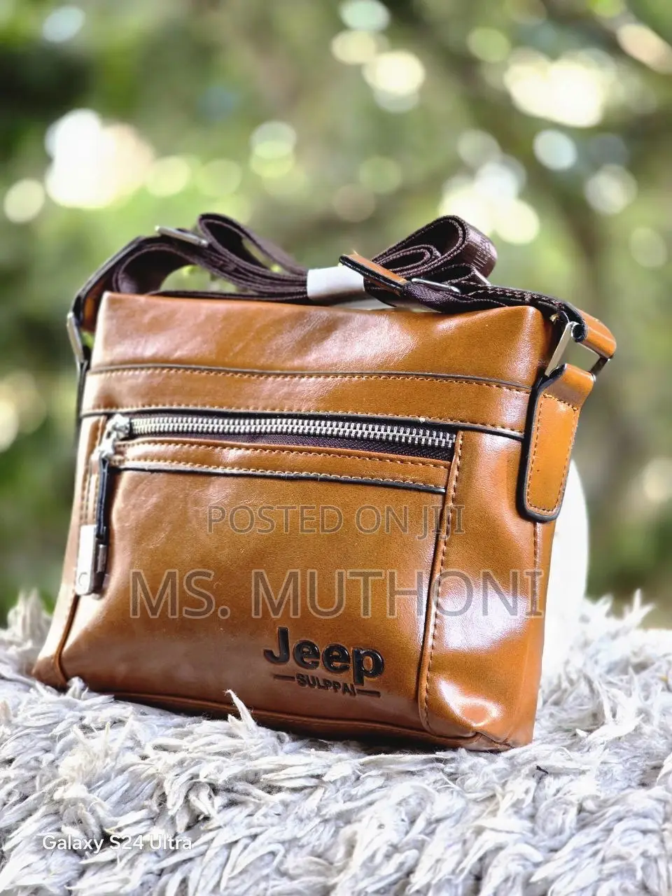 Polo Leather Shoulder Bag