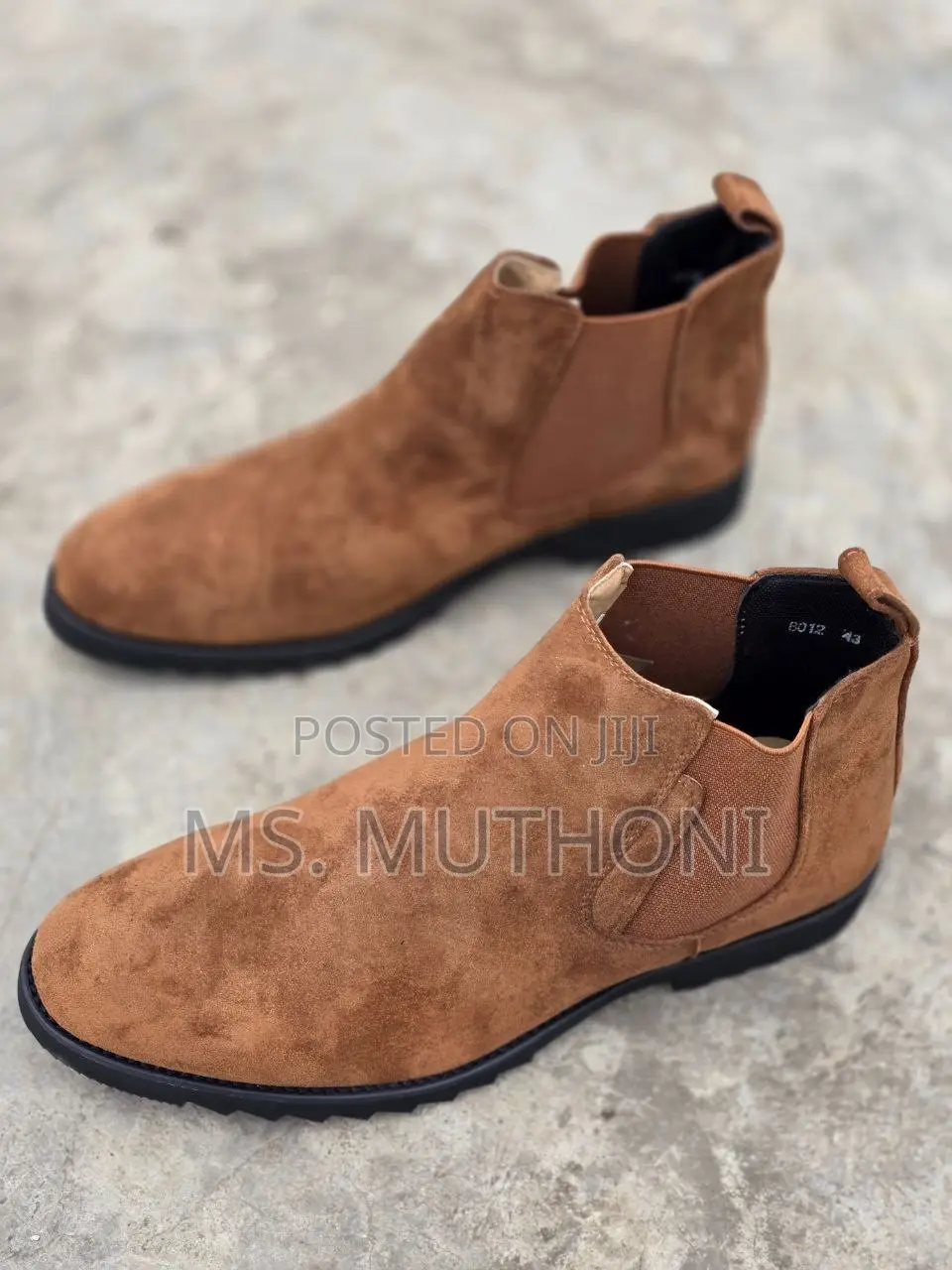 Men Suede Boots Sizes: 40 41 42 43 44 45