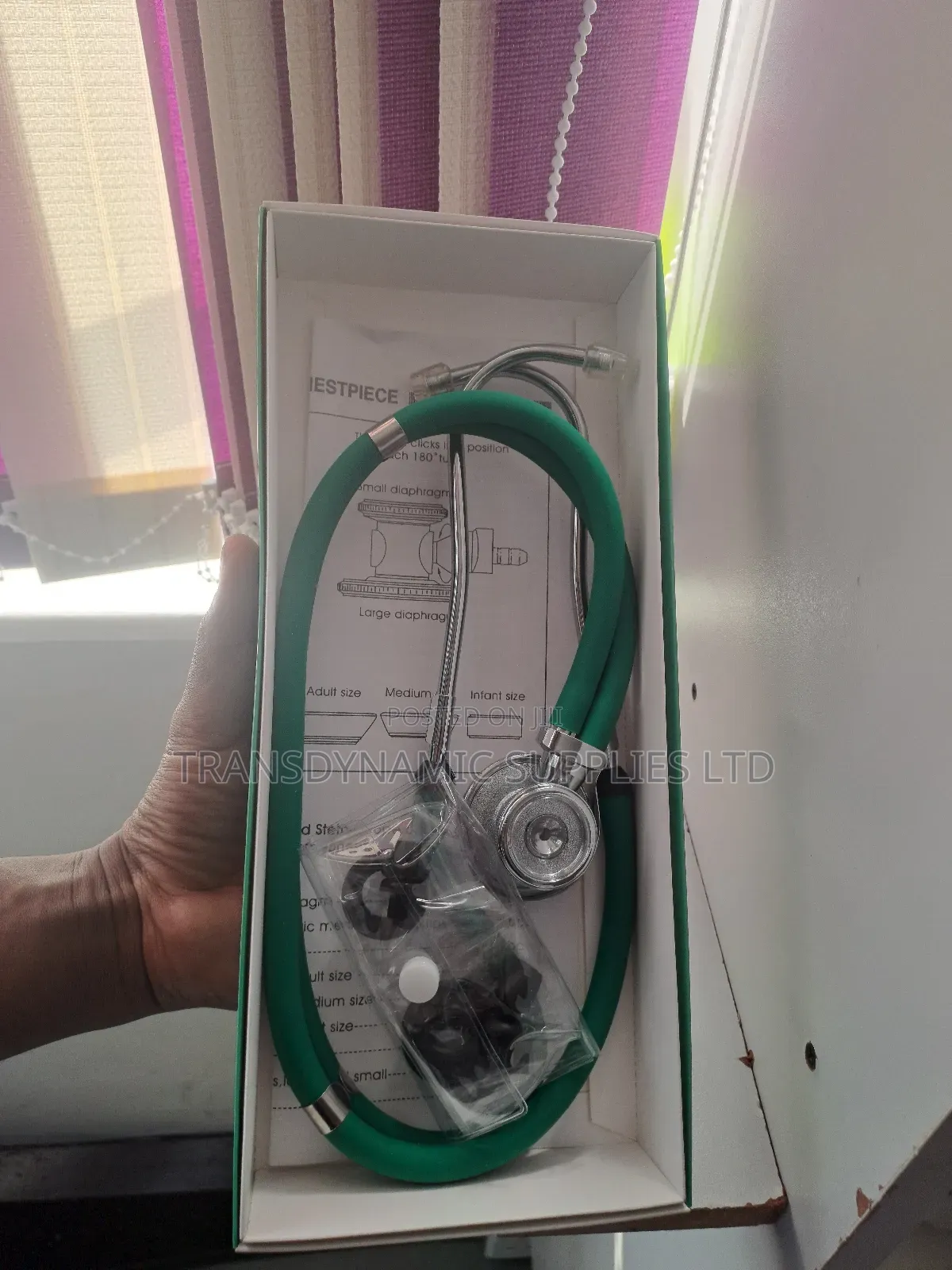 Medical Stethoscope Dual Tube