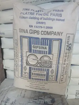 Plaster of Paris, 40kgs (For Coating and Decorating)
