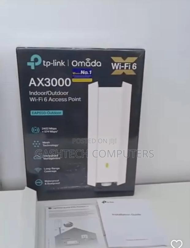 Tl-Eap650-Outdoor Tp-Link Ax3000 Wifi 6 Access Point