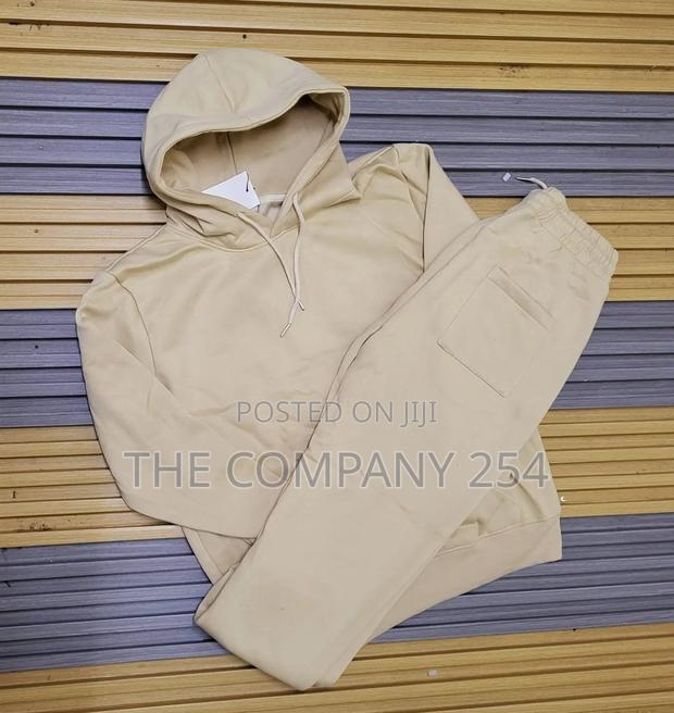 Original Quality Heavy Duty Unisex Plain Hoodie Sweatsuits - main view