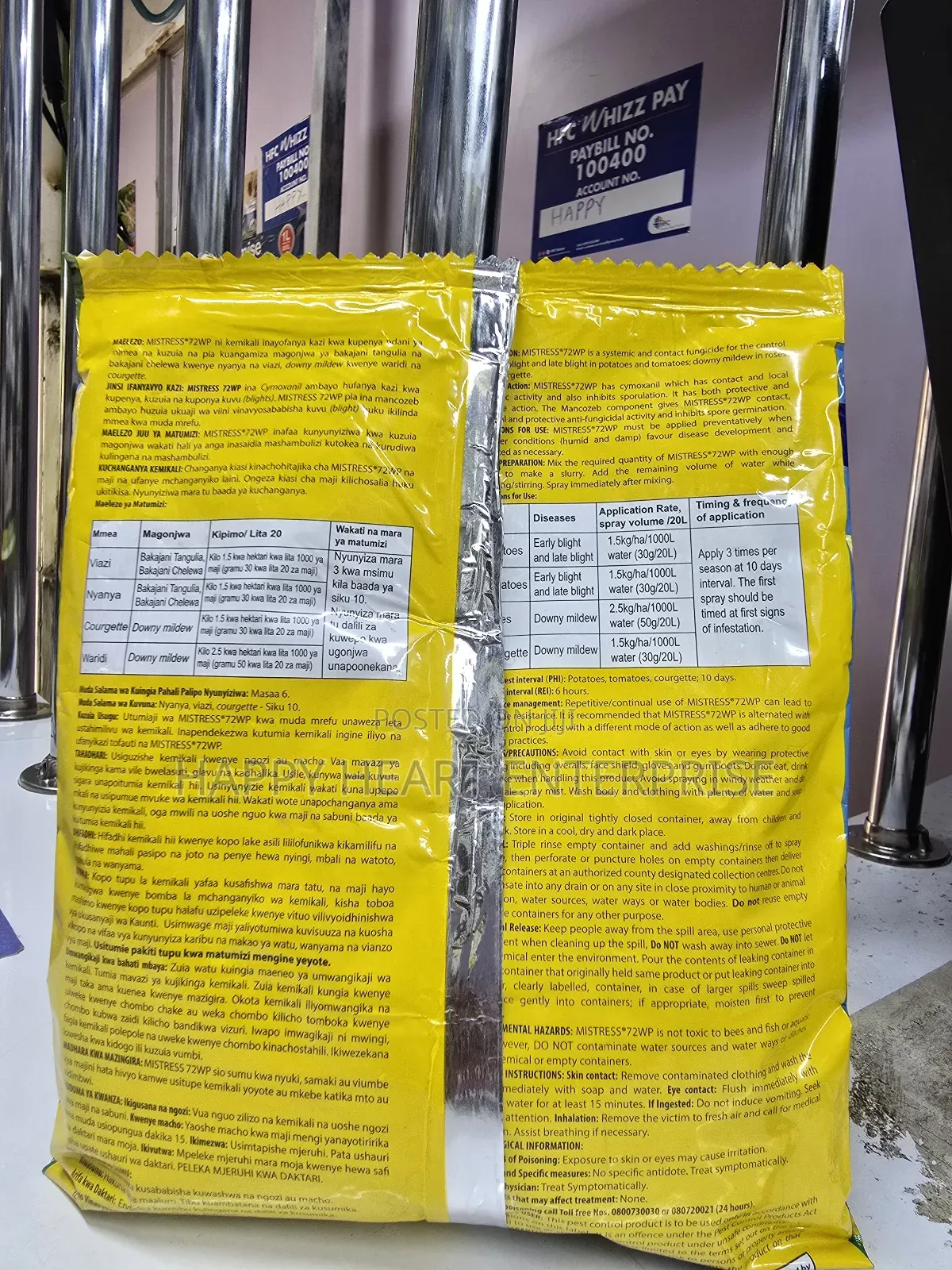 Mistress 72wp Fungicide 500g